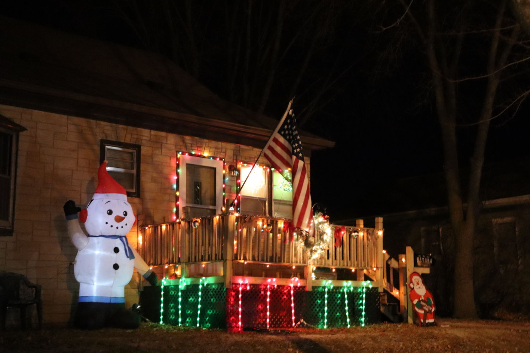 Chippewa Falls Christmas light displays